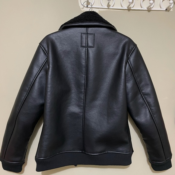 Faux leather jacket - Picture 6 of 8